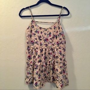 Nordstrom Soprano Floral Backless Dress
